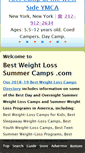 Mobile Screenshot of bestweightlosssummercamps.com